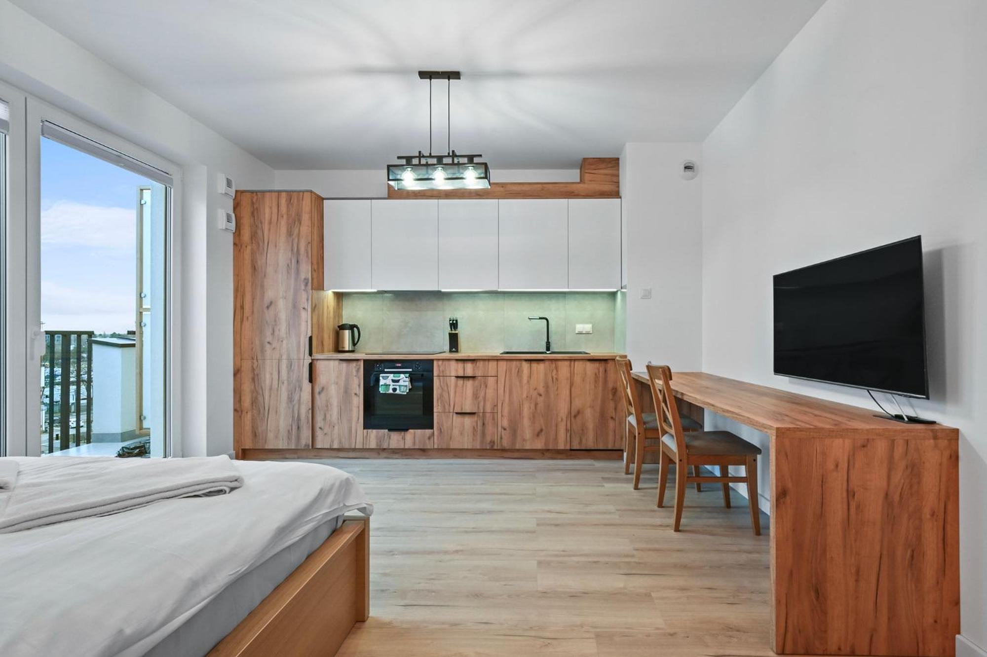 Apartmán Stylish Studio. Free Parking. Varšava